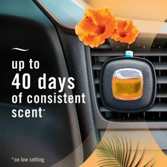 2ct Febreze Auto Tropical Beach image {5}