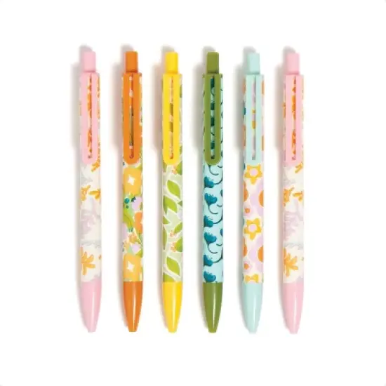 U Brands 6ct Laguna Gel Ink Pens Saccharine Fields image {5}