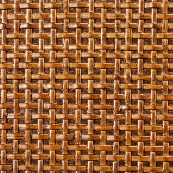 Wood & Cane Transitional Secretary Desk Brown - Hearth & Hand&trade; with Magnolia image {7}