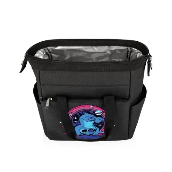 Disney Stitch Handstand On The Go Lunch Bag Cooler - Black image {1}