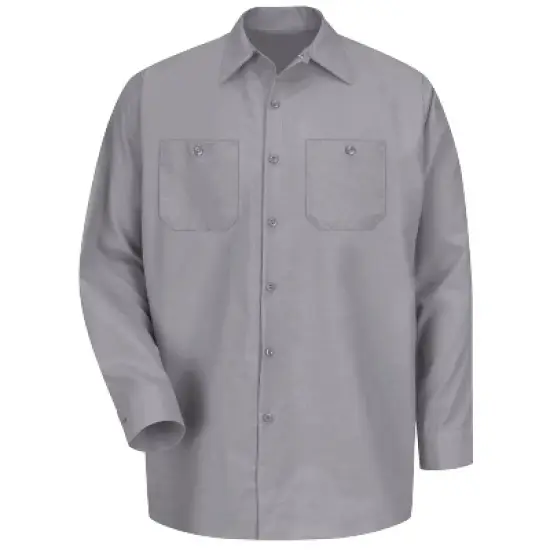 Red Kap&reg; Men's Long Sleeve Industrial Work Shirt image {1}