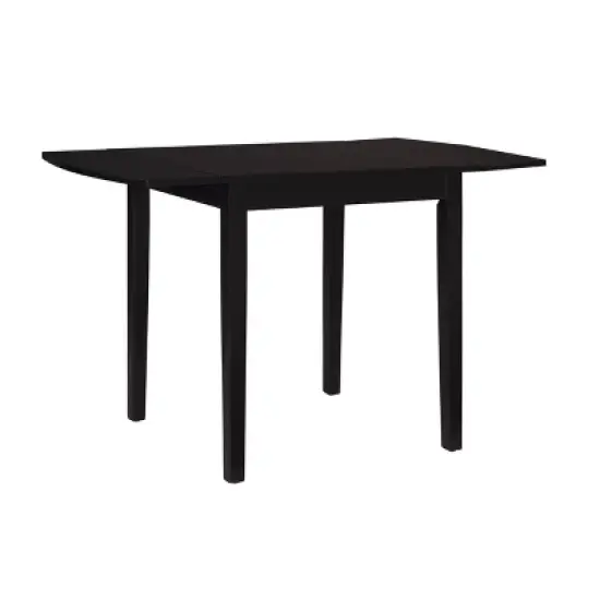 Torino Square Drop Leaf Dining Table - Linon image {2}