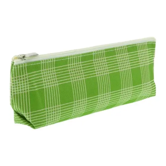 Unique Bargains Zipper Pencil Pen Case Stripe Pattern image {7}