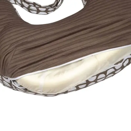 Boppy Best Latch Nursing Pillow - Mocha Half Domes image {4}