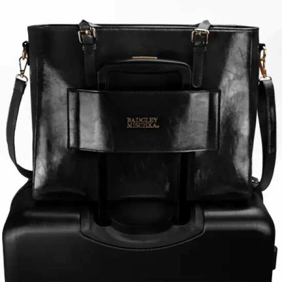Badgley Mischka Julia Travel Weekender Bag image {7}