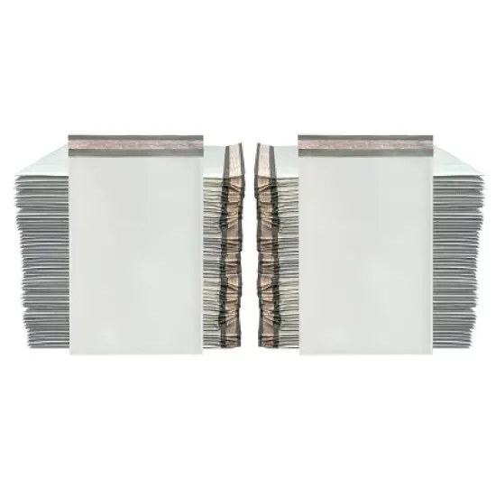 UOFFICE Pack of 100 Poly Bubble Mailer Bags 8.5"x14.5" #3 Self-Sealing Envelopes image {3}