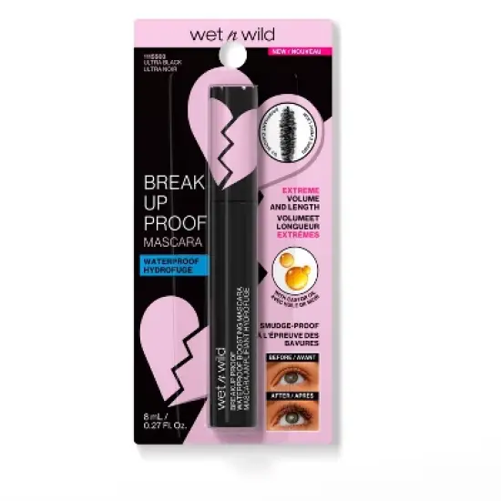 Wet n Wild Breakup Proof Waterproof Boosting Mascara - 0.27 fl oz image {5}