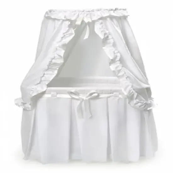 Badger Basket Majesty Baby Bassinet with Canopy image {5}