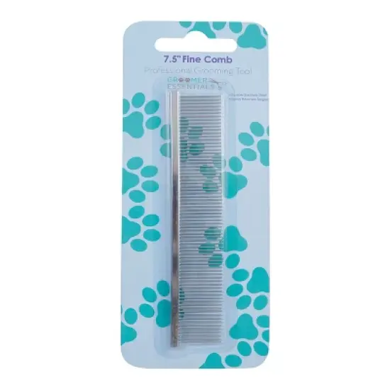 Groomer Essentials 7.5" Fine Comb image {1}