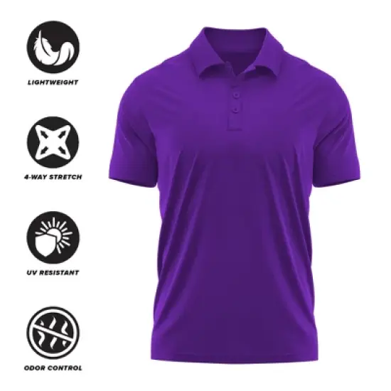 Campus Lab Mckendree University Adult Men's Polo Left Chest Logo image {4}