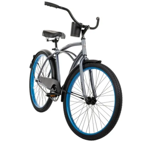 Huffy Good Vibrations Adult Cruiser Bike - 26" Wheels - Storm Gray image {1}