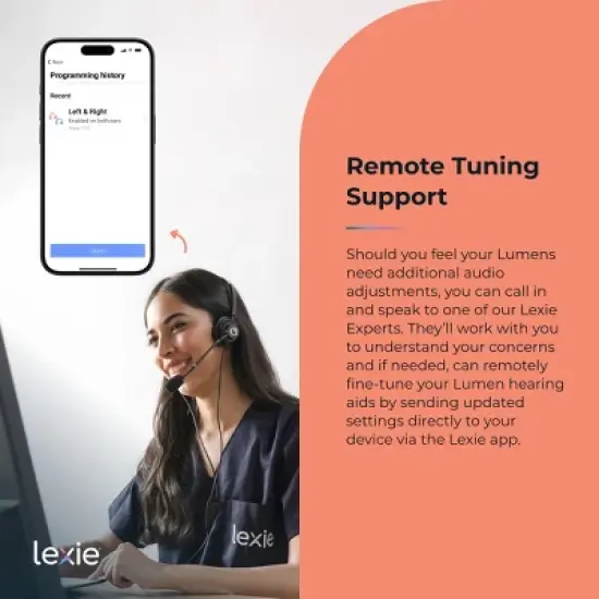 Lexie Lumen - Self-fitting OTC Hearing Aids for Adults and Seniors| Replaceable Batteries, Noise Reduction and Self-Fit Solution image {15}