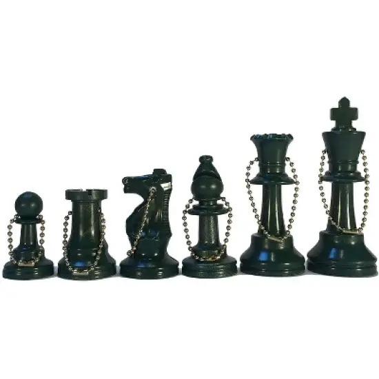 WE Games Keychain Bag Tag Chessmen - Includes 17 Pieces image {7}