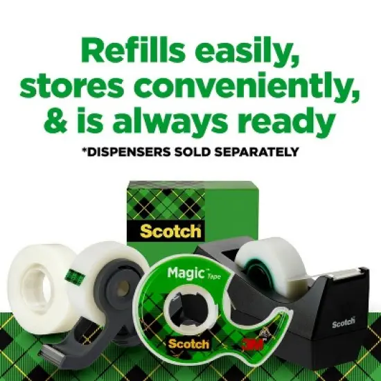 Scotch 3pk Magic Boxed Tape image {7}