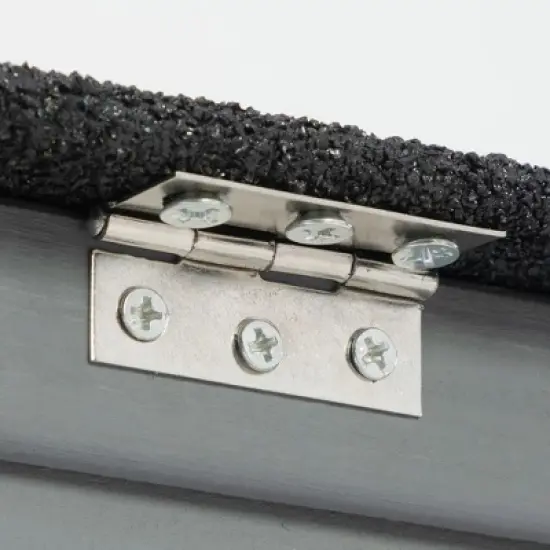 Resenkos 2-Story Rabbit Home, Dual Run Bunny Shelter, Weatherproof Guinea Pig Cage, Resting Area, PC Roof, Gray With Colorful Patterns image {3}