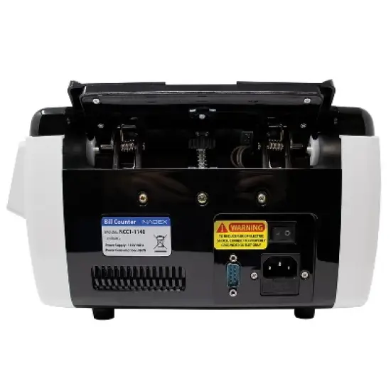 Nadex Coins&trade; V3600 Money Counter and Counterfeit Detector in White image {1}