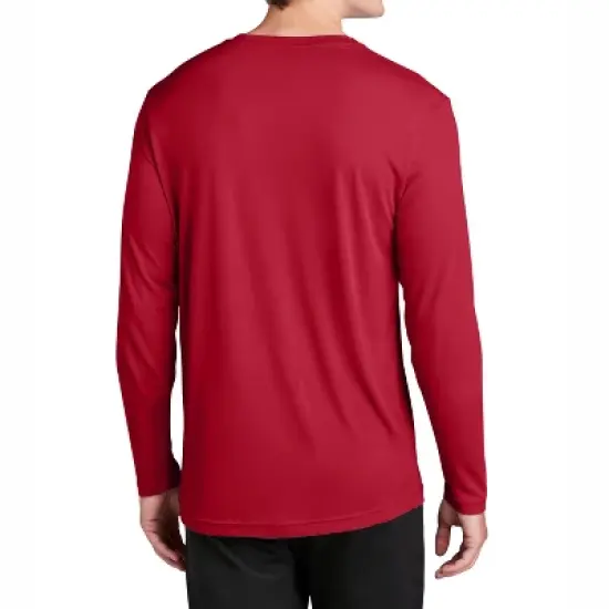 Mafoose Men's PosiCharge Competitor Cotton Touch Long Sleeve Tee image {6}
