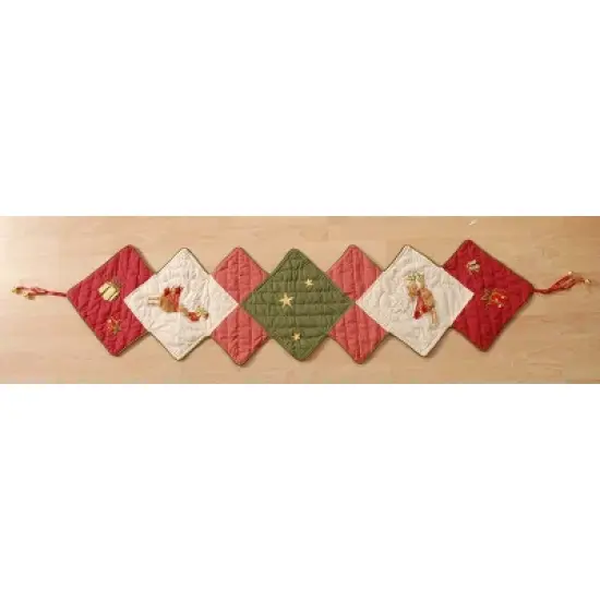 C&F Home Reindeer Quilted Table Runner 16.5" x 70" image {1}