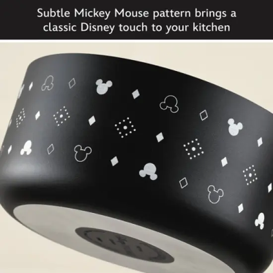 Farberware Disney Monochrome 2qt Ceramic Nonstick Saucepan with Lid Black: Lifetime Warranty, Dishwasher-Safe, Gas & Electric image {3}