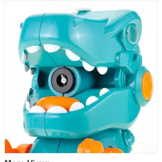 Ready! Set! play! Link Walking Dinosaur Bubble Machine Toy For Kids image {1}