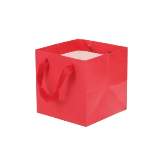 Unique Bargains Paper Bag with Handle Pack Bouquet Packaging Bag 12 pcs image {6}