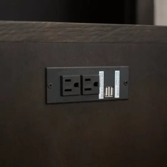 3pc Cindi Sleigh Bedroom Set Gray - Abbyson Living image {8}