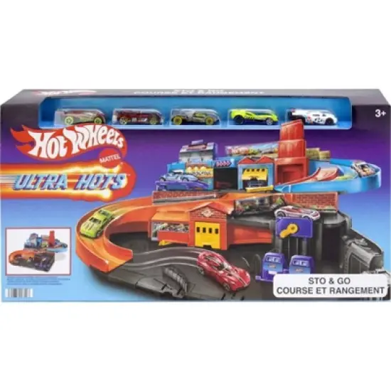 Hot Wheels Ultra Hots Sto & Go Trackset image {5}