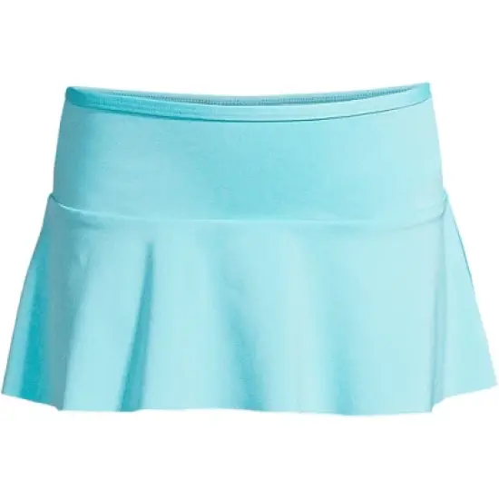 Lands' End Girls Slim Swim Mini Skirt Swim Bottoms image {8}