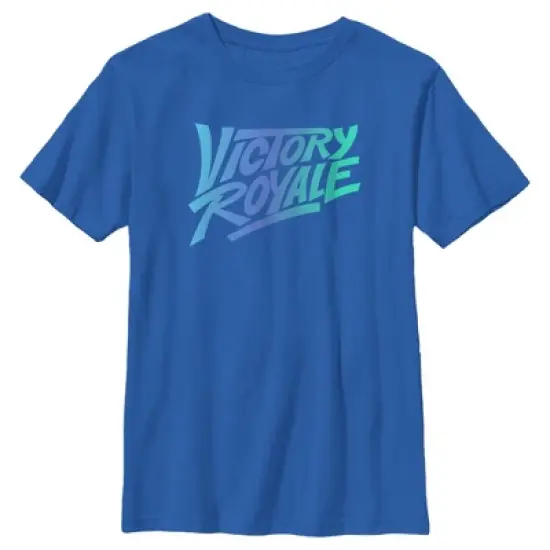 Boy's Fortnite Victory Royale Gradient Logo T-Shirt image {4}