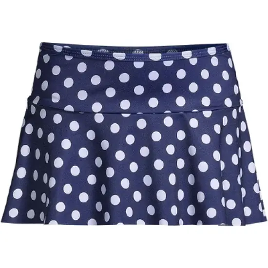 Lands' End Girls Slim Swim Mini Skirt Swim Bottoms image {4}