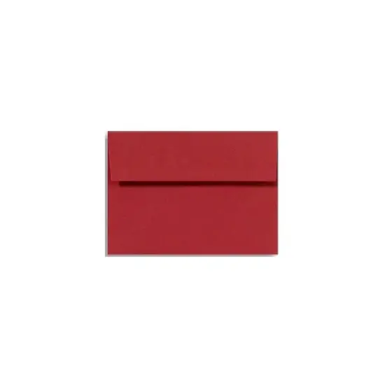 LUX A4 Invitation Envelopes 4 1/4 x 6 1/4 500/Box Ruby Red LUX-4872-18-500 image {1}