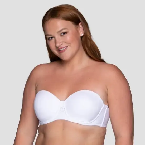 Vanity Fair Womens Beauty Back Underwire Smoothing Strapless Bra 74380 image {4}