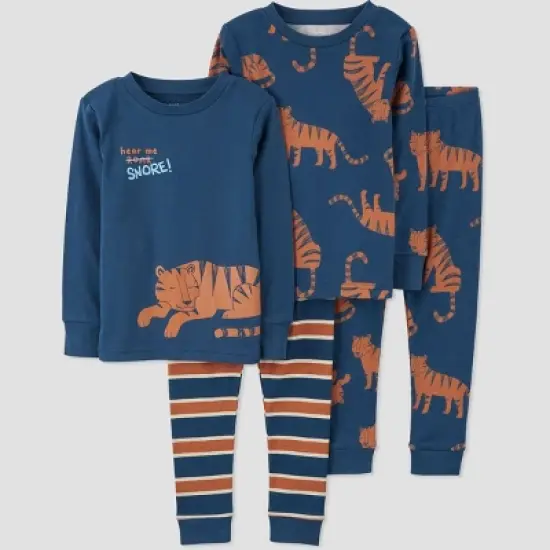 Carter's Just One You&reg; Toddler Boys' 4pc Pajama Set image {4}