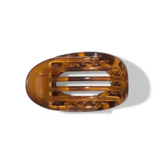 Kitsch Medium Flat Cloud Hair Claw Clip - Tortoise image {2}