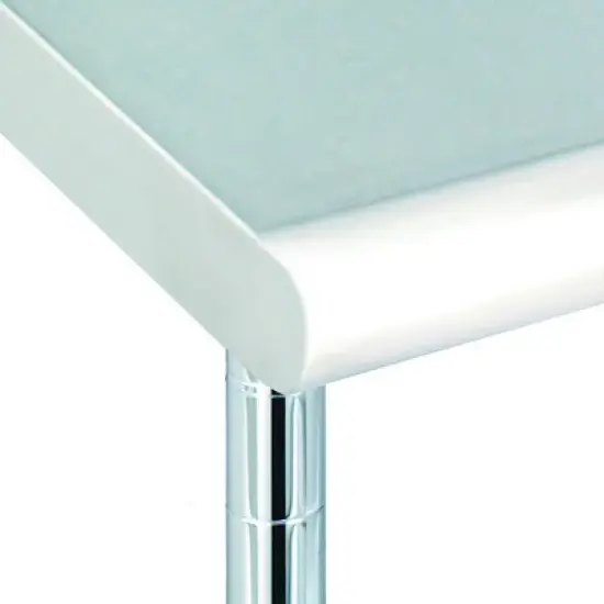 Commercial Grade Nsf Stainless Steel Top Work Table Chrome - Seville Classics image {9}