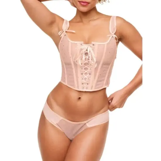Adore Me Women's Diamond Corset image {1}