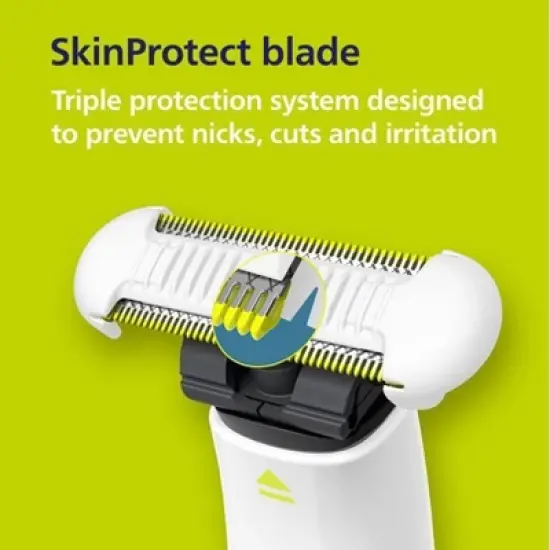 Philips Norelco OneBlade Intimate Electric Rechargeable Pubic Groomer - QP1924/70 image {4}