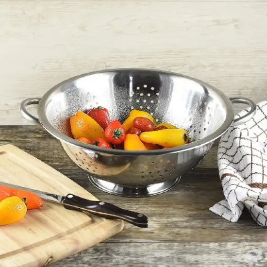 YBM Home Stainless Steel Colander image {1}