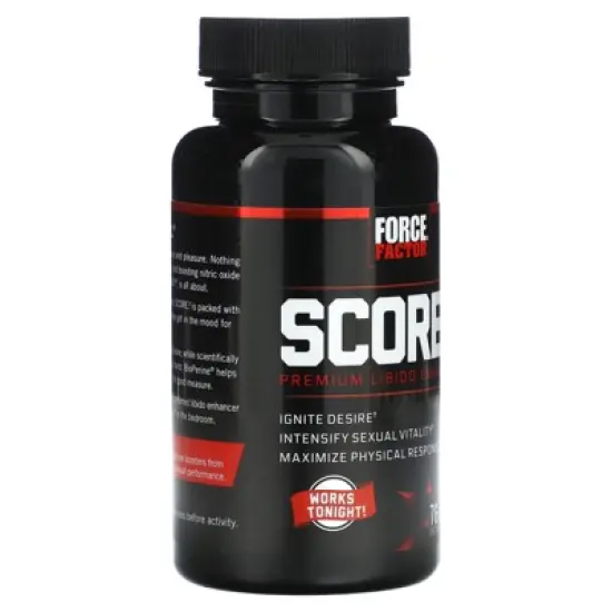 Force Factor Score!&reg;, Premium Libido Enhancer, 76 Capsules image {3}