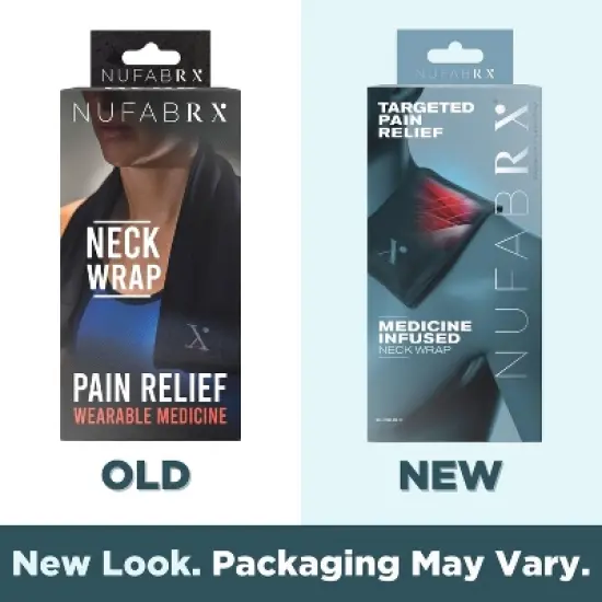 Nufabrx Pain Relief Weighted Neck Wrap image {5}