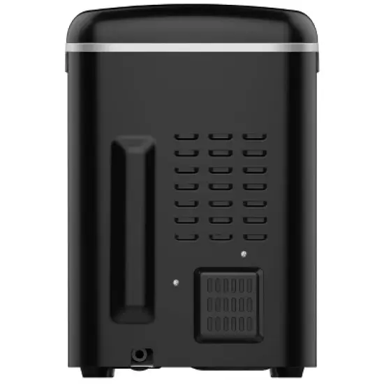 Whirlpool Countertop Ice Maker WHCI26VBA3A: 26 lb Daily Production, Bullet Ice, Black, 1.5 lb Storage, 2 Ice Sizes image {3}