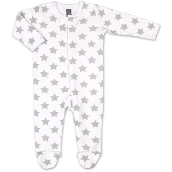 The Peanutshell Footed Baby Sleepers for Boys, Safari Animals, 3-Pack Newborn to 12 Months image {3}