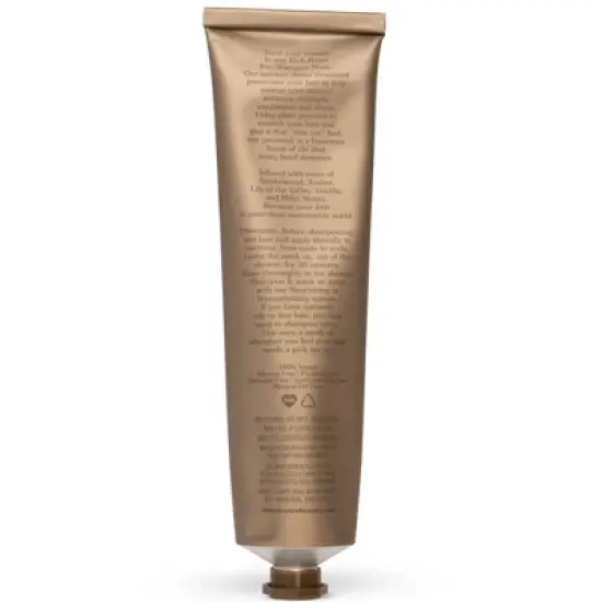 Blake Brown Rich Reset Pre-Shampoo Mask - Milky Sandalwood &ndash; Creamy Musk Fragrance - 5 fl oz image {2}