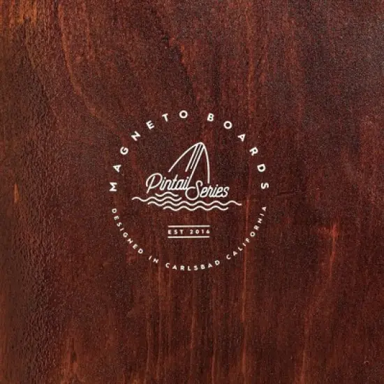 Magneto 40-inch Pintail Cruiser Longboard Skateboard - Hard Maple Core Long Board Deck - Commuting, Cruising, Carving (Classic) image {7}