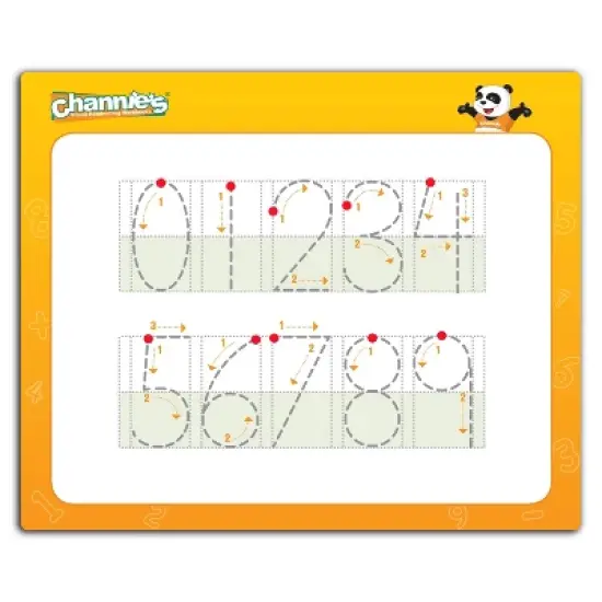 Channie's Dry Erase Single Digit Math Flash Cards image {2}
