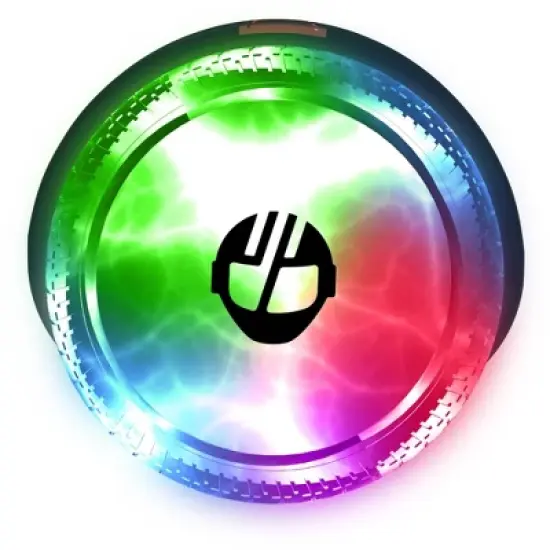 GOTRAX Kids' Pulse Lumios Hoverboard - Black image {4}