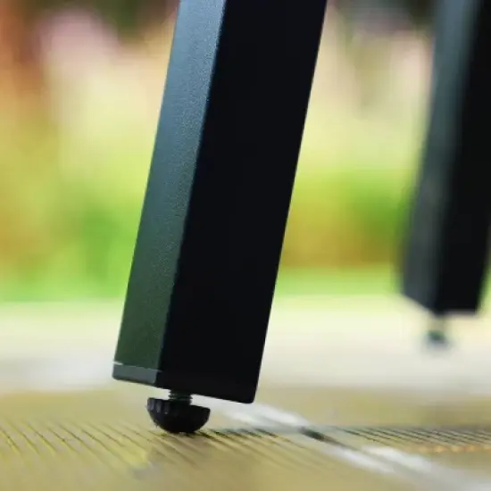 3pc Patio Conversation Set with Swivel Chairs & Side Table - Captiva Designs image {3}