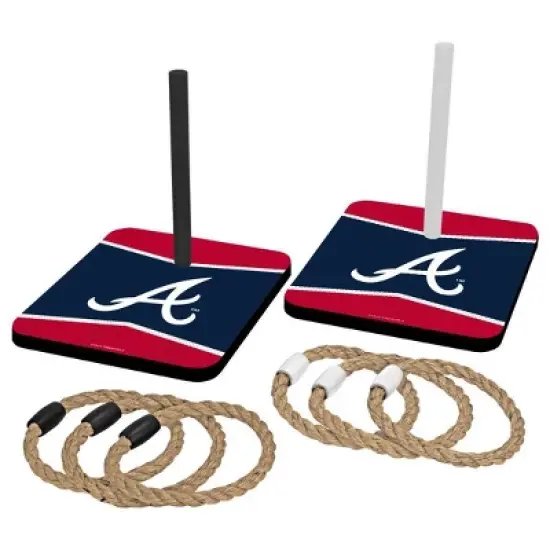 MLB Atlanta Braves Quoits Ring Toss Game Set image {1}