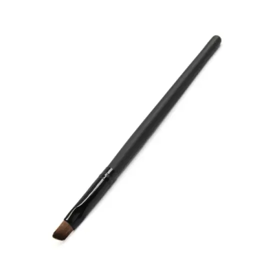 Unique Bargains Black Soft Eyebrow Brush Angled Grooming Eye Make Up Creams Applicator Tool image {2}