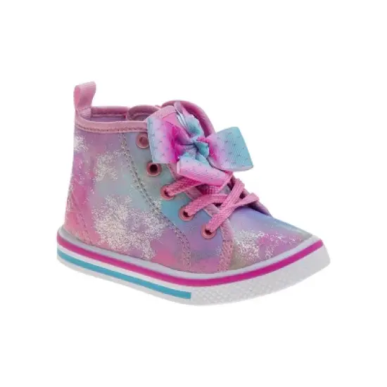 Laura Ashley Girls High-Top Canvas Sneakers (Toddler ) image {7}